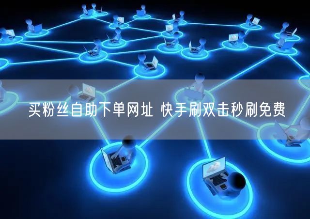 买粉丝自助下单网址 快手刷双击秒刷免费