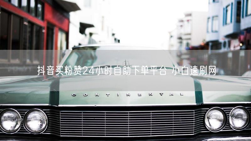 抖音买粉赞24小时自助下单平台 小白速刷网