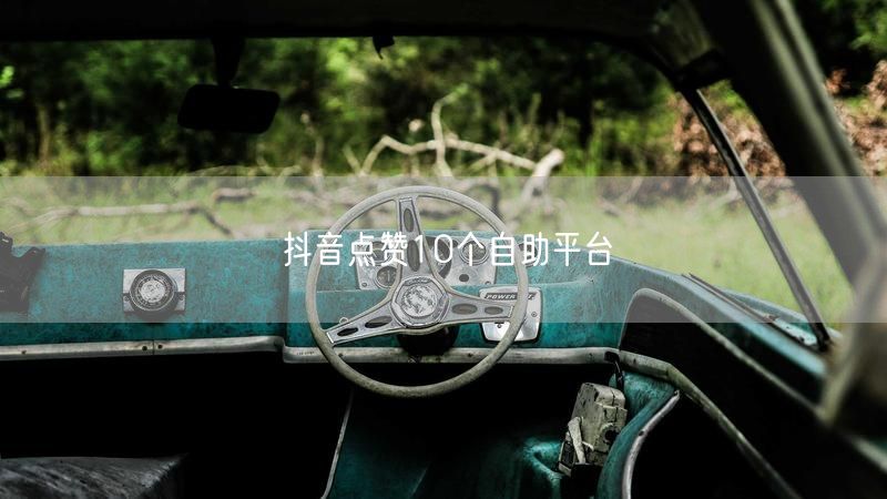 抖音点赞10个自助平台