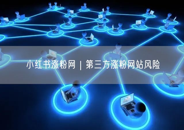 小红书涨粉网｜第三方涨粉网站风险